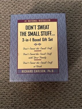 Don't Sweat the Small Stuff 3-in-1 Boxed Gift Set, paperback by Richard Carlson
